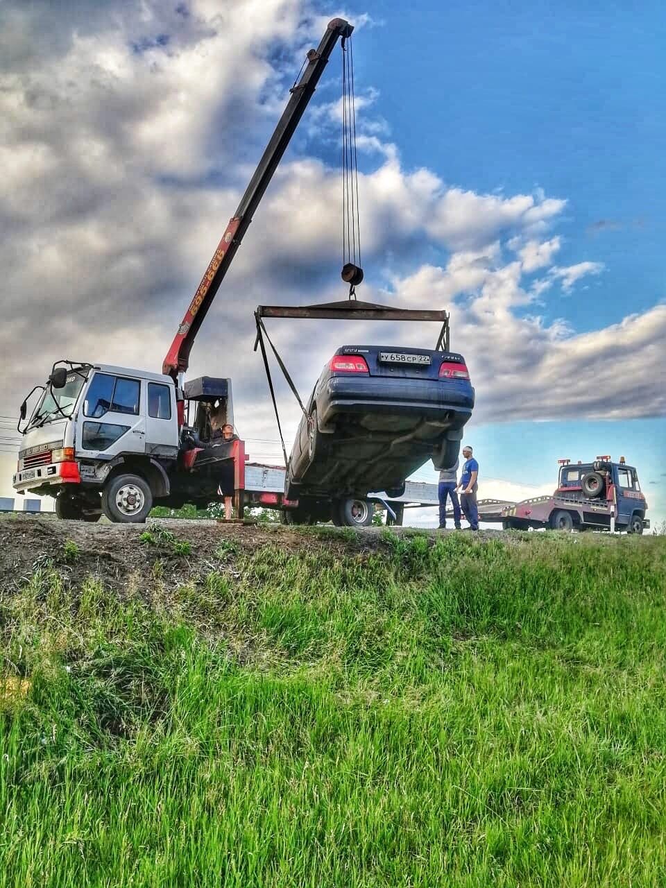 Эвакуатор с манипулятором для легковых авто