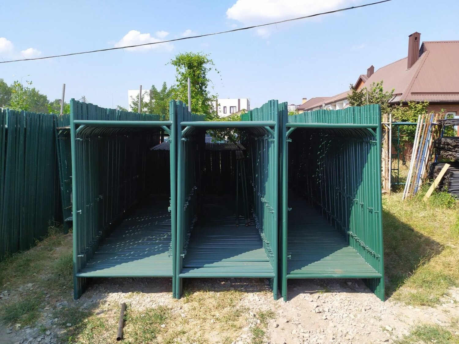 Аренда рамных фасадных лесов ЛРСП-40