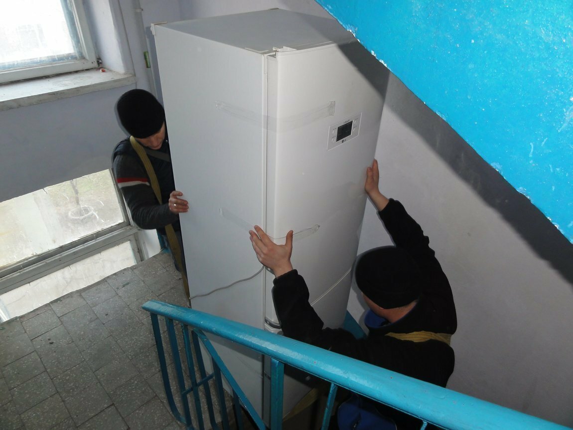 Поднять груз на этаж