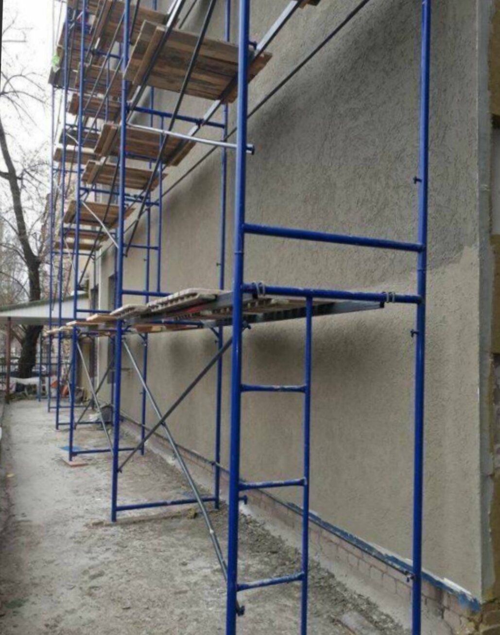 Аренда строительных лесов